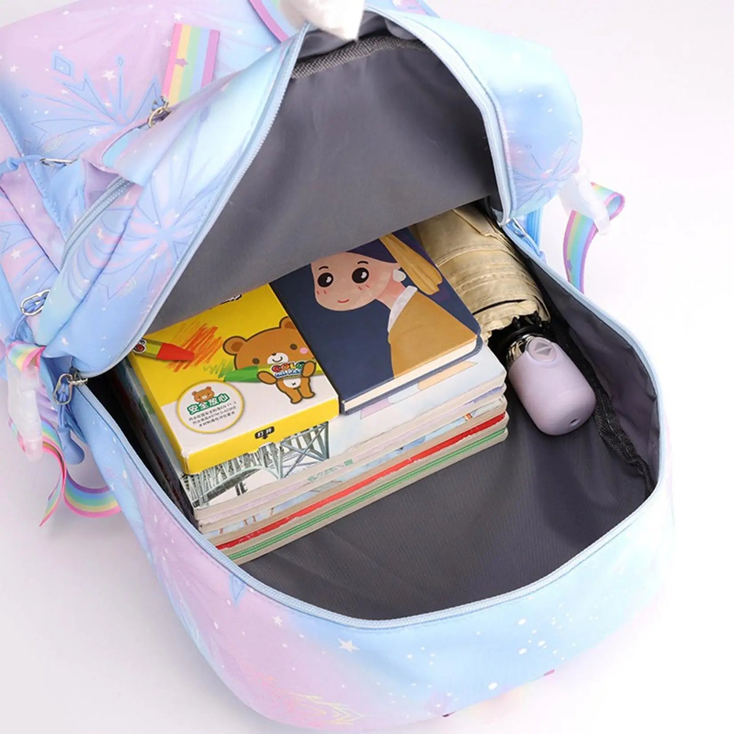 Kids Backpack Boy Girl Book bag Bag Student Children Knapsack Schoolbag Rucksack Mochila Cartoon Anime Travel Commute Bag