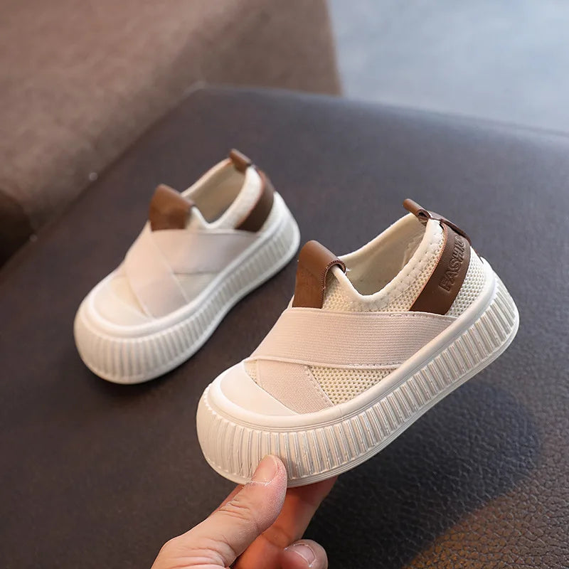 New Kids' Sneakers for Boys and Girls Casual Cookie Shoes Versatile Small and Medium Kids' White Sports Shoes Casual shoes