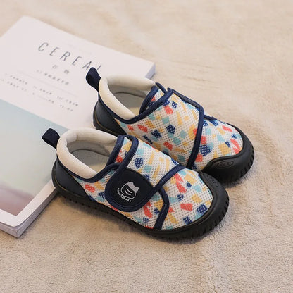 Baby Girls Boys Shoes Children Barefoot Sneakers Breathable Mesh Kids Toddler Shoes Anti Slip Soft Sole Infant Lightweight Shoes