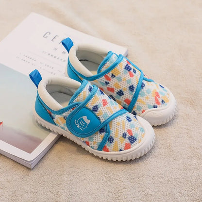 Baby Girls Boys Shoes Children Barefoot Sneakers Breathable Mesh Kids Toddler Shoes Anti Slip Soft Sole Infant Lightweight Shoes