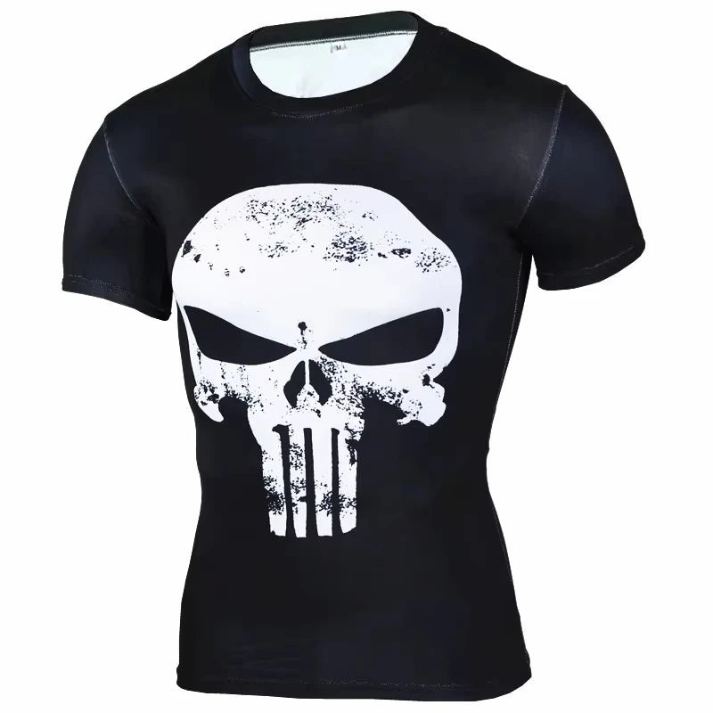 Kid's fitness T-shirt Men'S MMA Rashguard Bjj Gi Sports T-Shirt 3d Printed Quick Drying Short Sleeved Training Sportswear Top