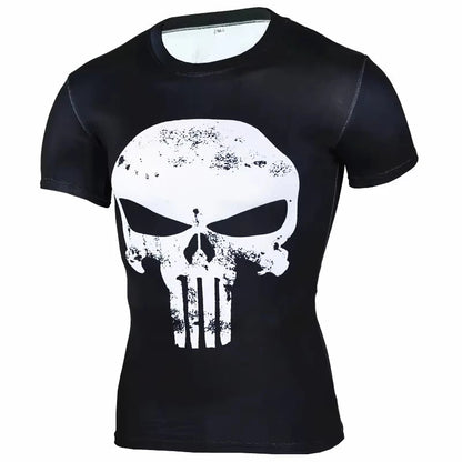 Kid's fitness T-shirt Men'S MMA Rashguard Bjj Gi Sports T-Shirt 3d Printed Quick Drying Short Sleeved Training Sportswear Top