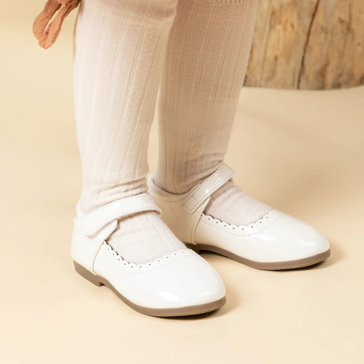 KIDSUN Fashion Kids Shoes Baby Girl Princess Dress Shoes School Party Rubber Sole Non-slip Little Kid PU leather Shoes