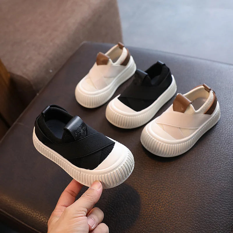 New Kids' Sneakers for Boys and Girls Casual Cookie Shoes Versatile Small and Medium Kids' White Sports Shoes Casual shoes