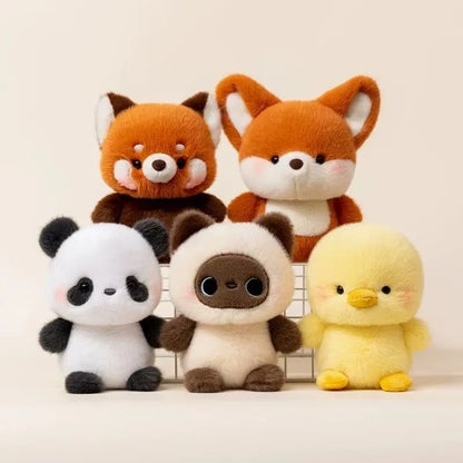 Cute Animal Kawaii Plush Toys Stuffed Animals Doll Ornaments Companion Doll Birthday Christmas Gifts Soft Kid Sleeping Companion