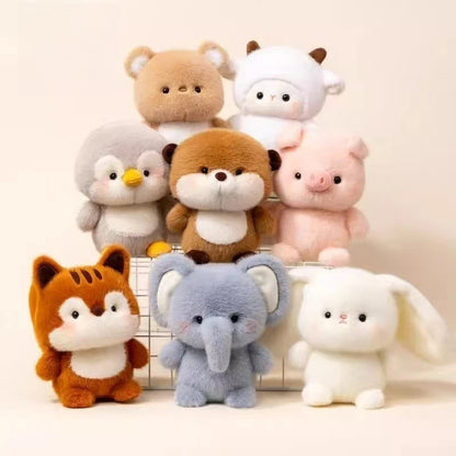 Cute Animal Kawaii Plush Toys Stuffed Animals Doll Ornaments Companion Doll Birthday Christmas Gifts Soft Kid Sleeping Companion
