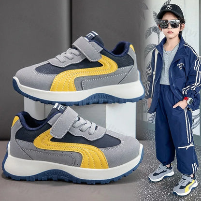 2026 Children Casual Sneakers Spring Autumn New Boys Sports Shoes Soft Sole Fashion Kids Baby Casual Shoes Toddler Walking Shoes