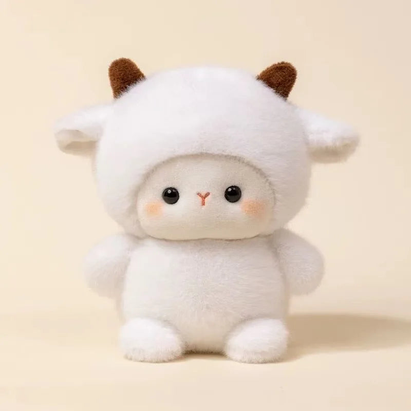 Cute Animal Kawaii Plush Toys Stuffed Animals Doll Ornaments Companion Doll Birthday Christmas Gifts Soft Kid Sleeping Companion