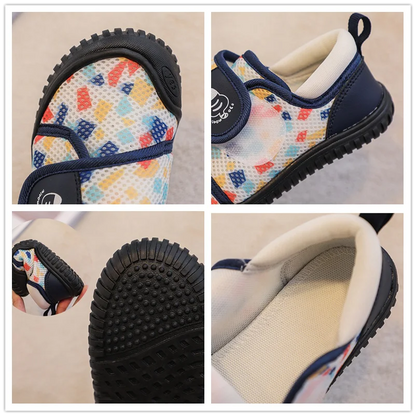 Baby Girls Boys Shoes Children Barefoot Sneakers Breathable Mesh Kids Toddler Shoes Anti Slip Soft Sole Infant Lightweight Shoes