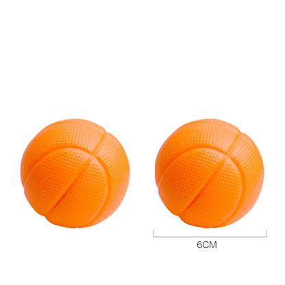 Kids Shooting Play Set 1 Plastic Basket With 3 Mini Plastic Basketballs Funny Practice shooting Toys For Girl Boy Gift