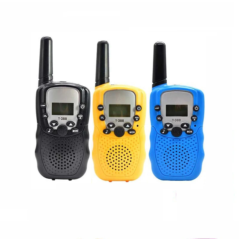 Kids Walkie Talkie Set Range Extending Set of 2 or 3 for Camping or Birthday Toys Handheld Kids Walky Talky Outdoor Toys
